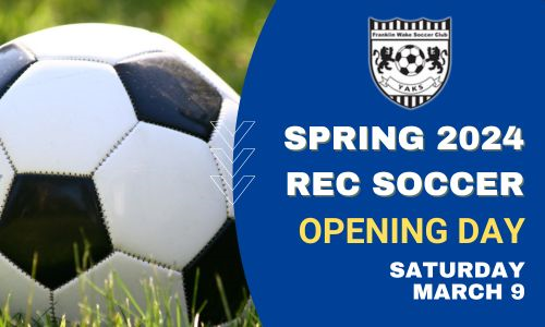 Spring 2024 Rec Soccer Opening Day